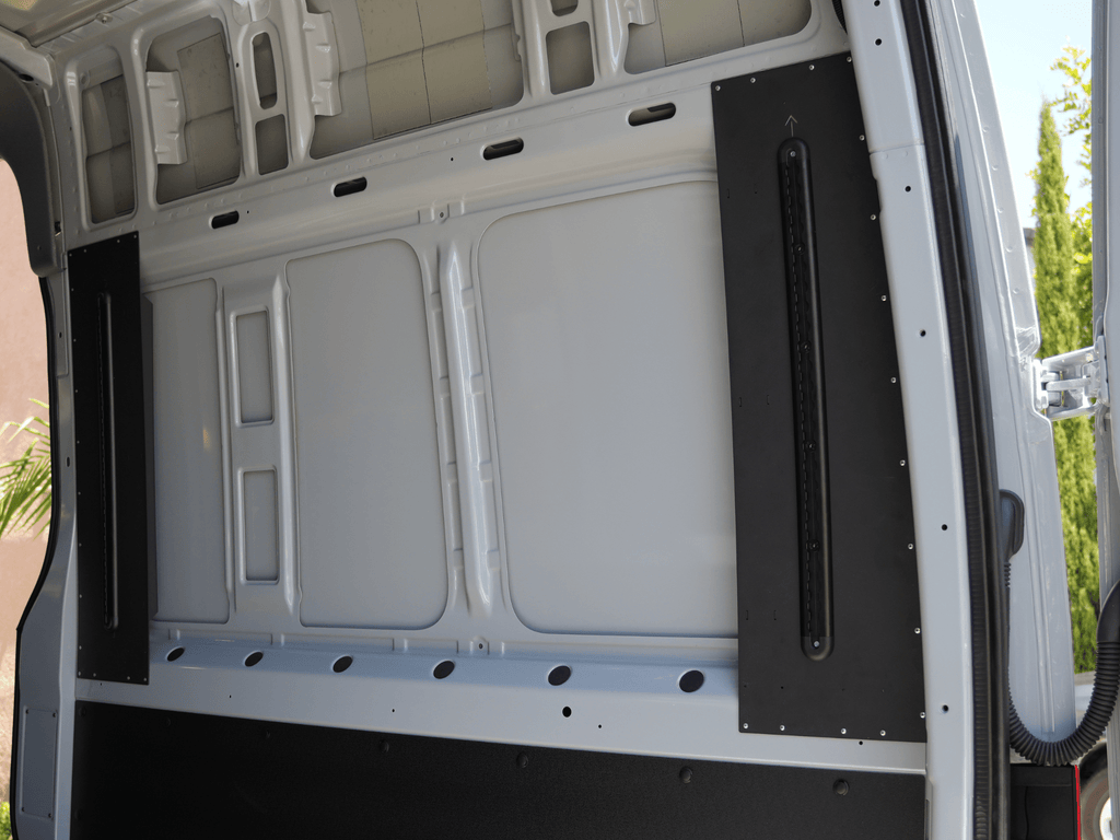 Sprinter Van L Track Adjustable Bed Brackets - Out There Vans, LLC