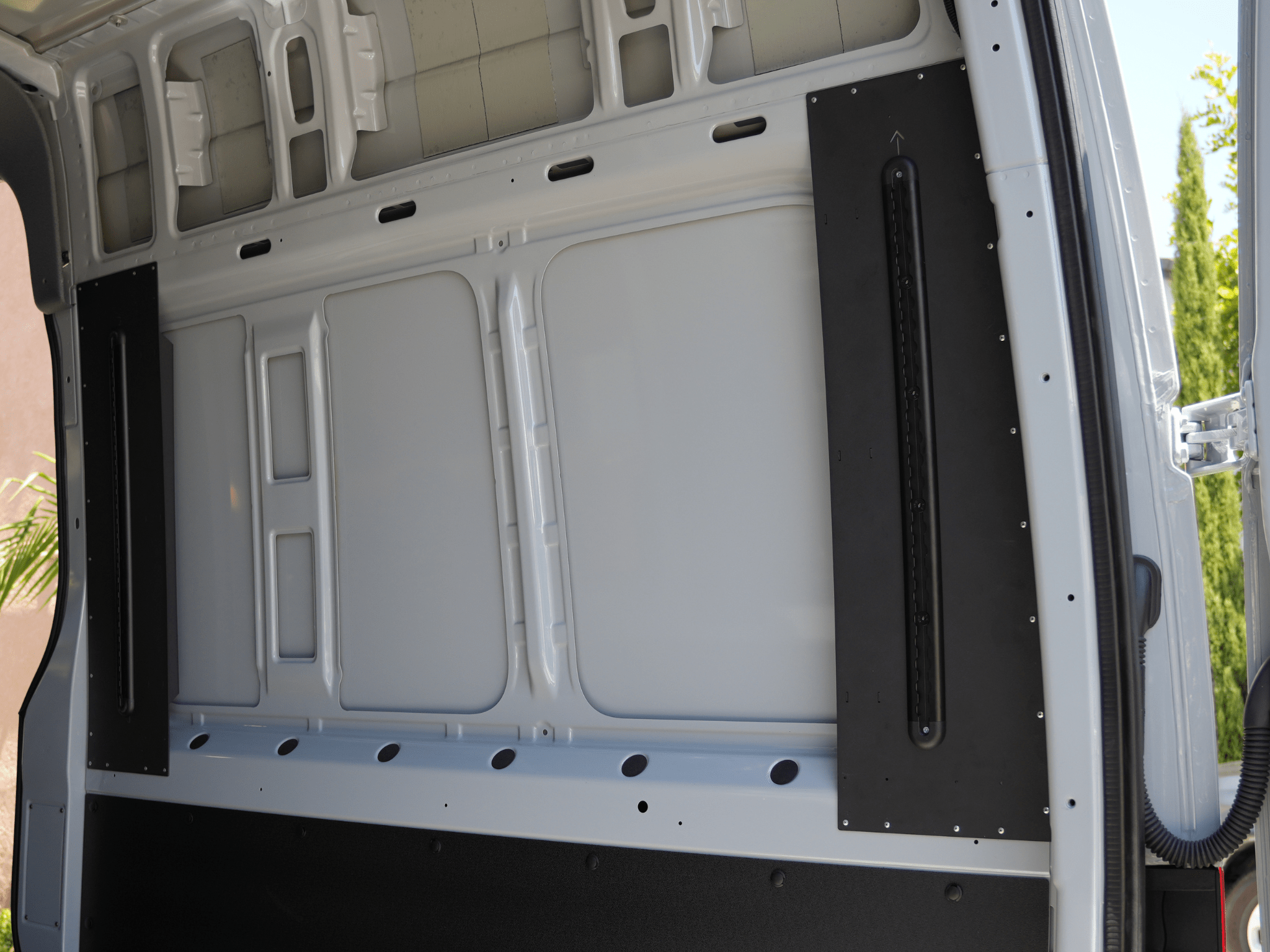 Sprinter Van L Track Adjustable Bed Brackets - Out There Vans, LLC