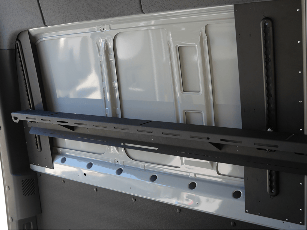 Sprinter Van L Track Adjustable Bed Brackets - Out There Vans, LLC
