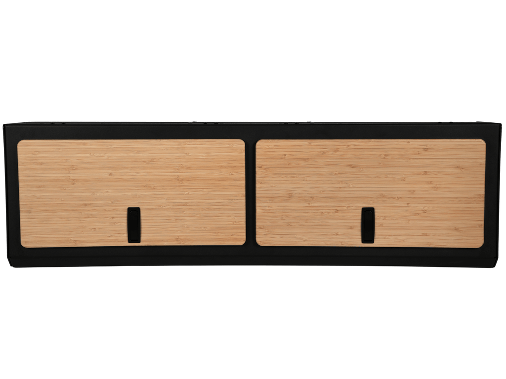 Sprinter Van Overhead Cabinet - Two Door - Out There Vans, LLC