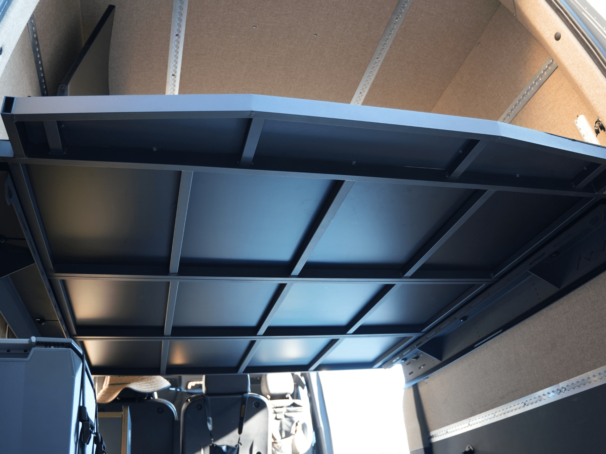Sprinter Van Platform Bed System - Out There Vans, LLC