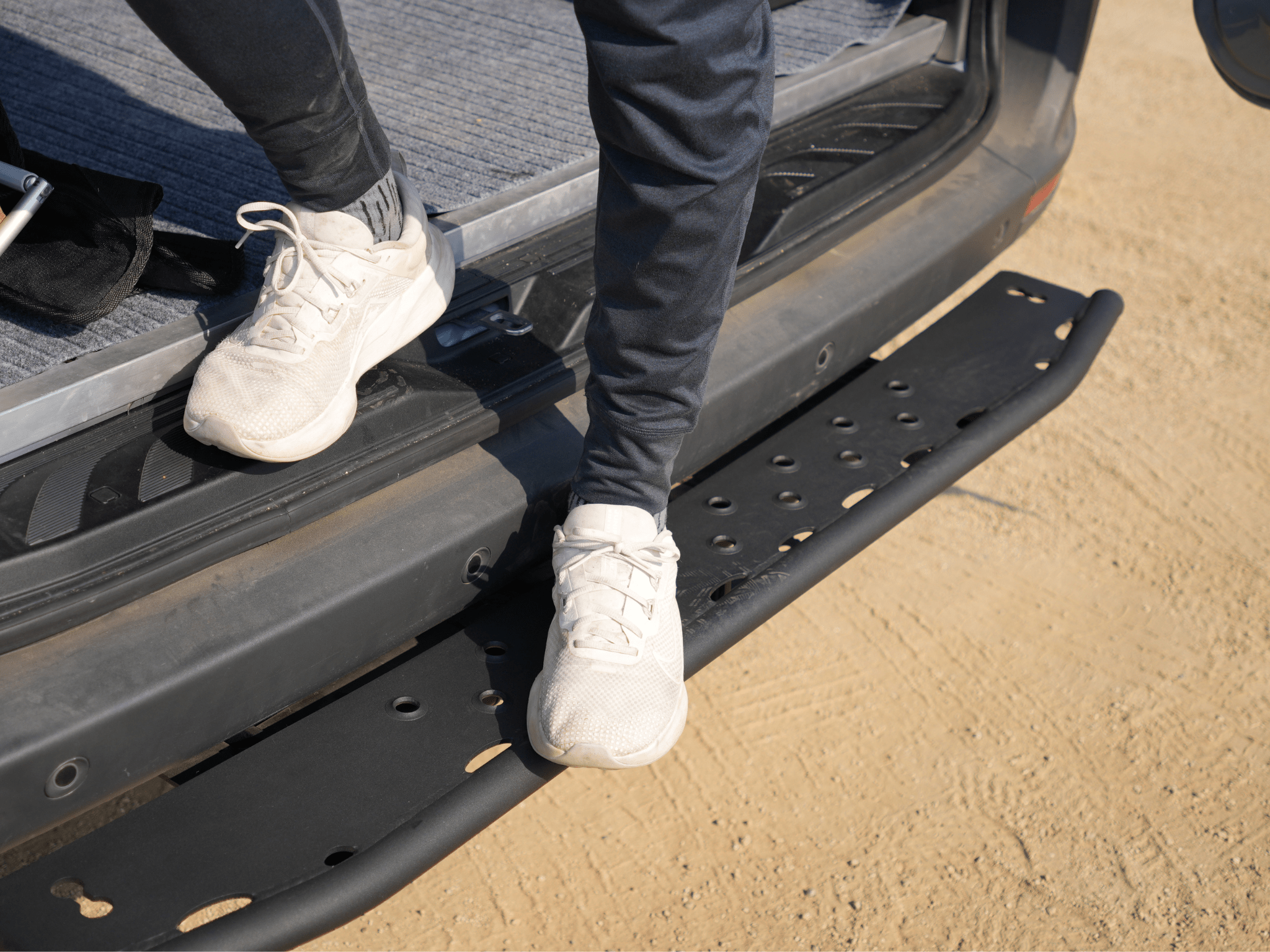 Sprinter Van Rear Tube Step - Out There Vans, LLC