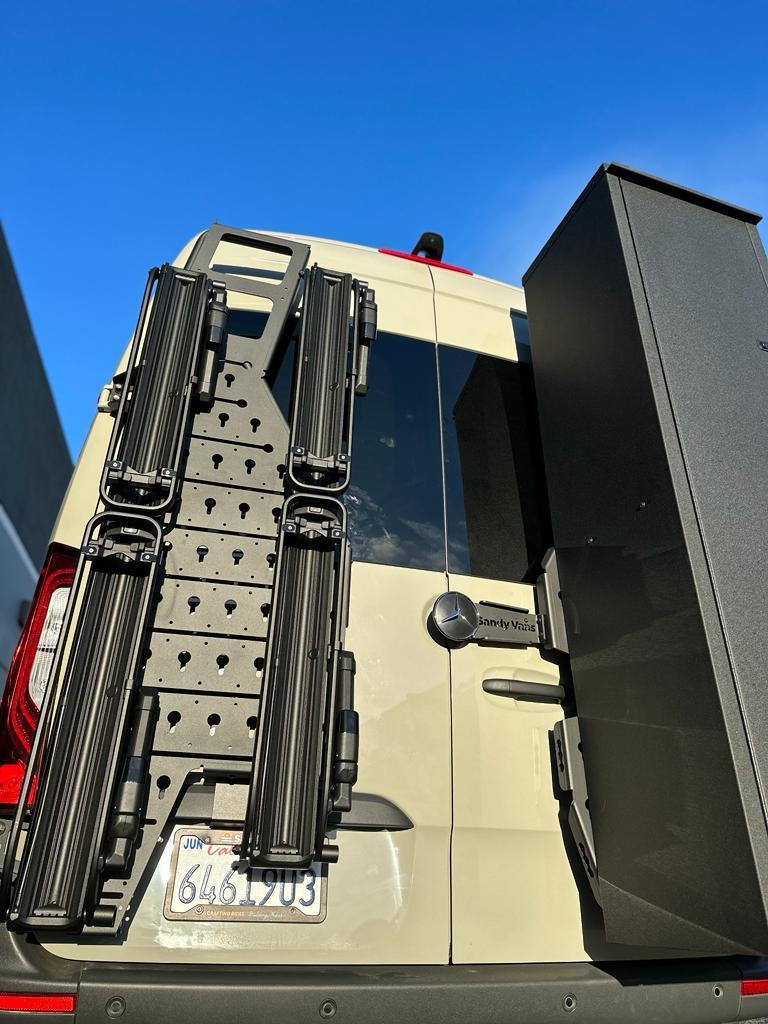 SV Port Rear Rack for 2019+ Sprinter - Out There Vans, LLC