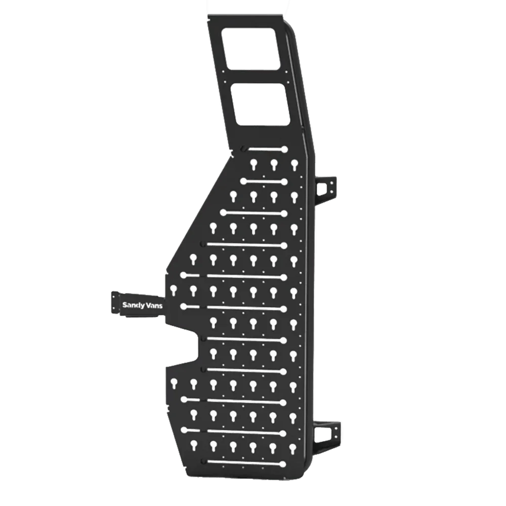 SV Starboard Rear Rack for 2019+ Sprinter - Out There Vans, LLC