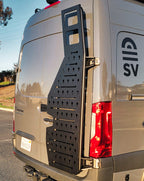 SV Starboard Rear Rack for 2019+ Sprinter - Out There Vans, LLC
