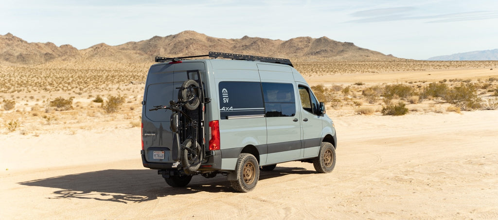 SV Starboard Rear Rack for 2019+ Sprinter - Out There Vans, LLC