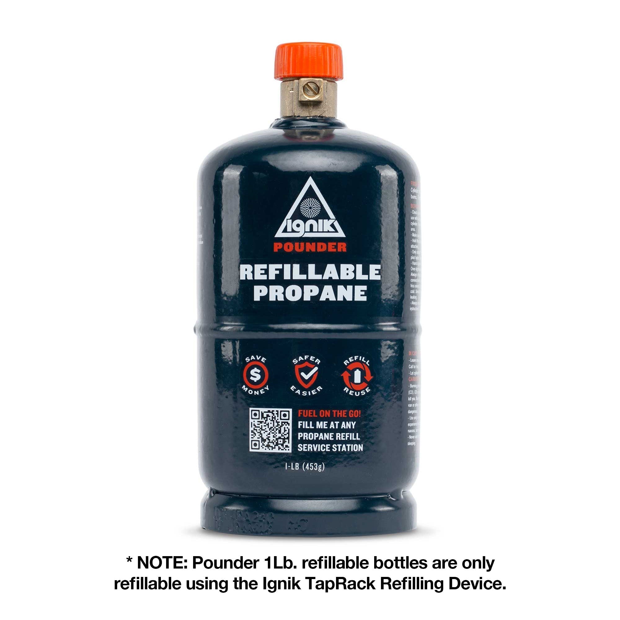 TapRack Refillable Propane System - Out There Vans, LLC