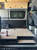 Tec Vanlife 2019+ Sprinter Sliding Door Storage Step - Out There Vans, LLC