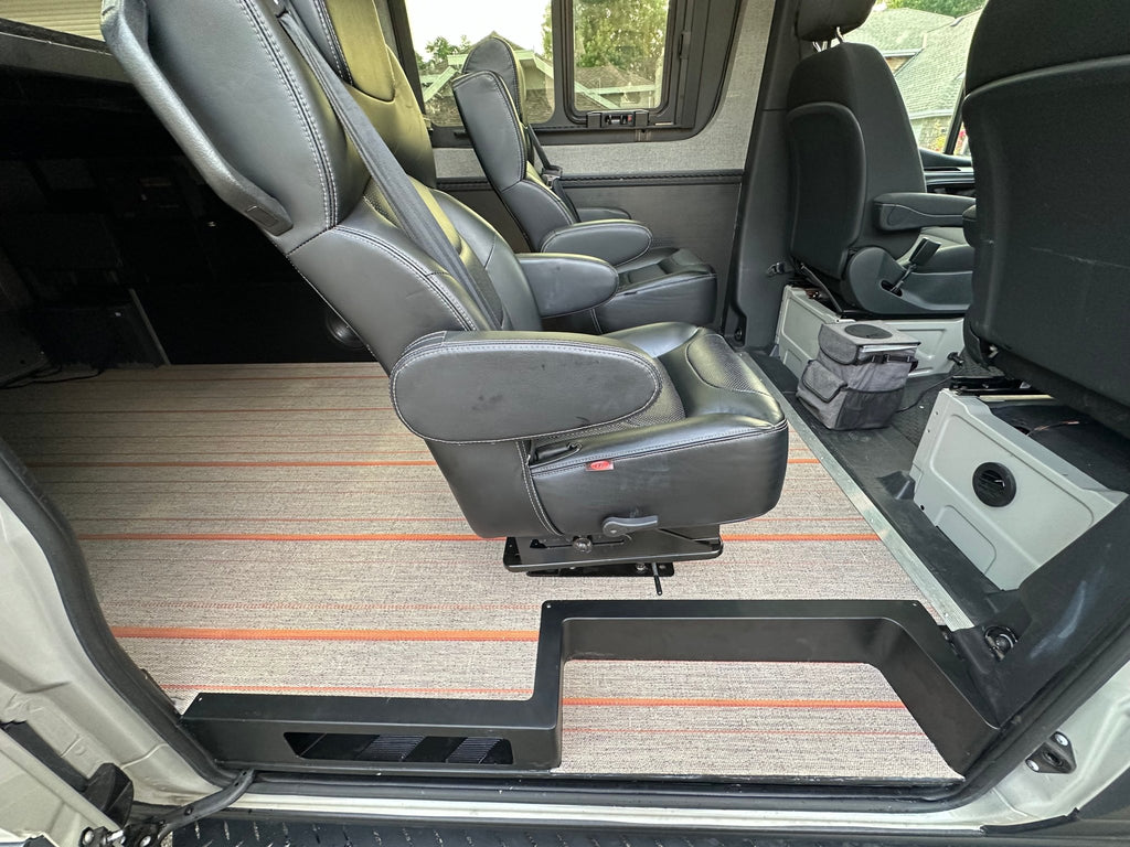 Tec Vanlife 2019+ Sprinter Sliding Door Storage Step - Out There Vans, LLC