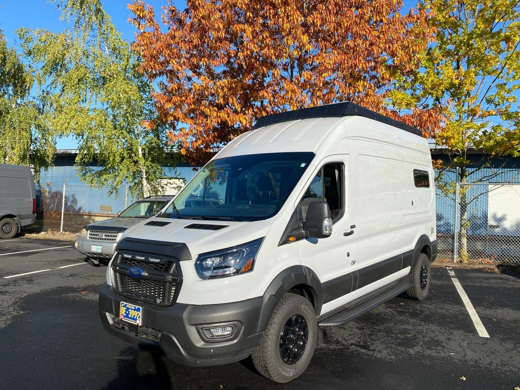 Terrawagen Aero Hood Spoiler for Ford Transit (2021+) - Out There Vans, LLC