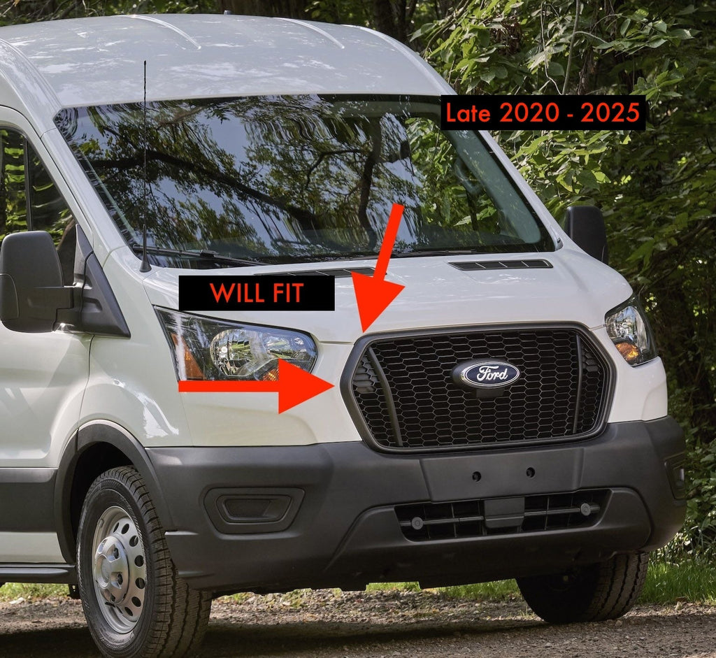 Terrawagen Aero Hood Spoiler for Ford Transit (2021+) - Out There Vans, LLC