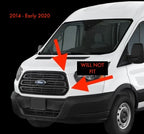 Terrawagen Aero Hood Spoiler for Ford Transit (2021+) - Out There Vans, LLC