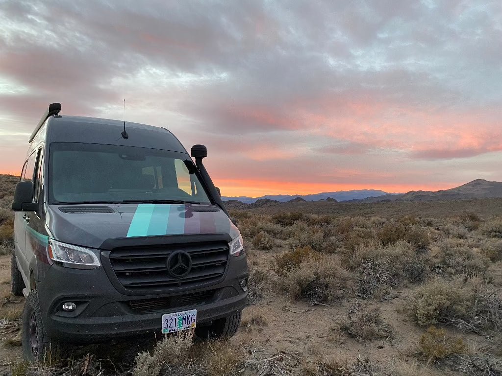 Terrawagen Aero Hood Spoiler for Sprinter VS30 (2019+) - Out There Vans, LLC