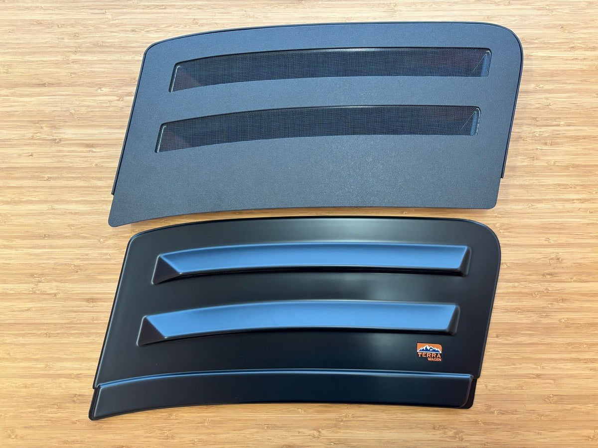 Bug Barrier Window Vents | Sprinter, Transit & ProMaster – Out There Vans