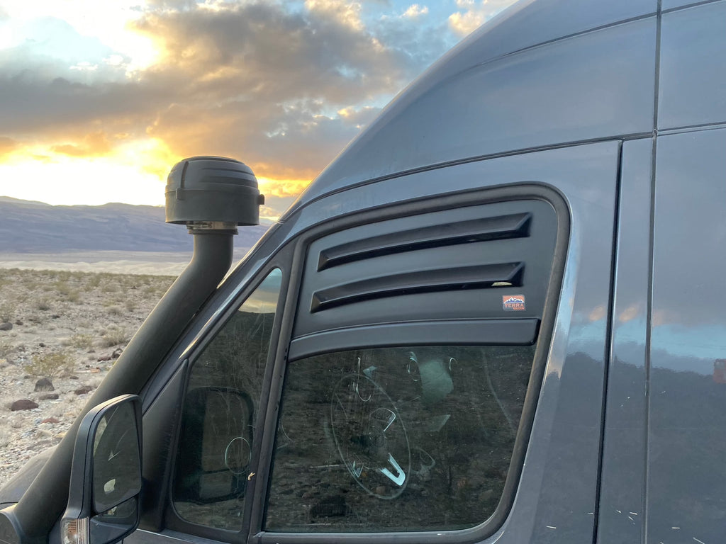 Terrawagen Bug Barrier Window Vent for Sprinter, Transit & ProMaster Vans - Out There Vans, LLC