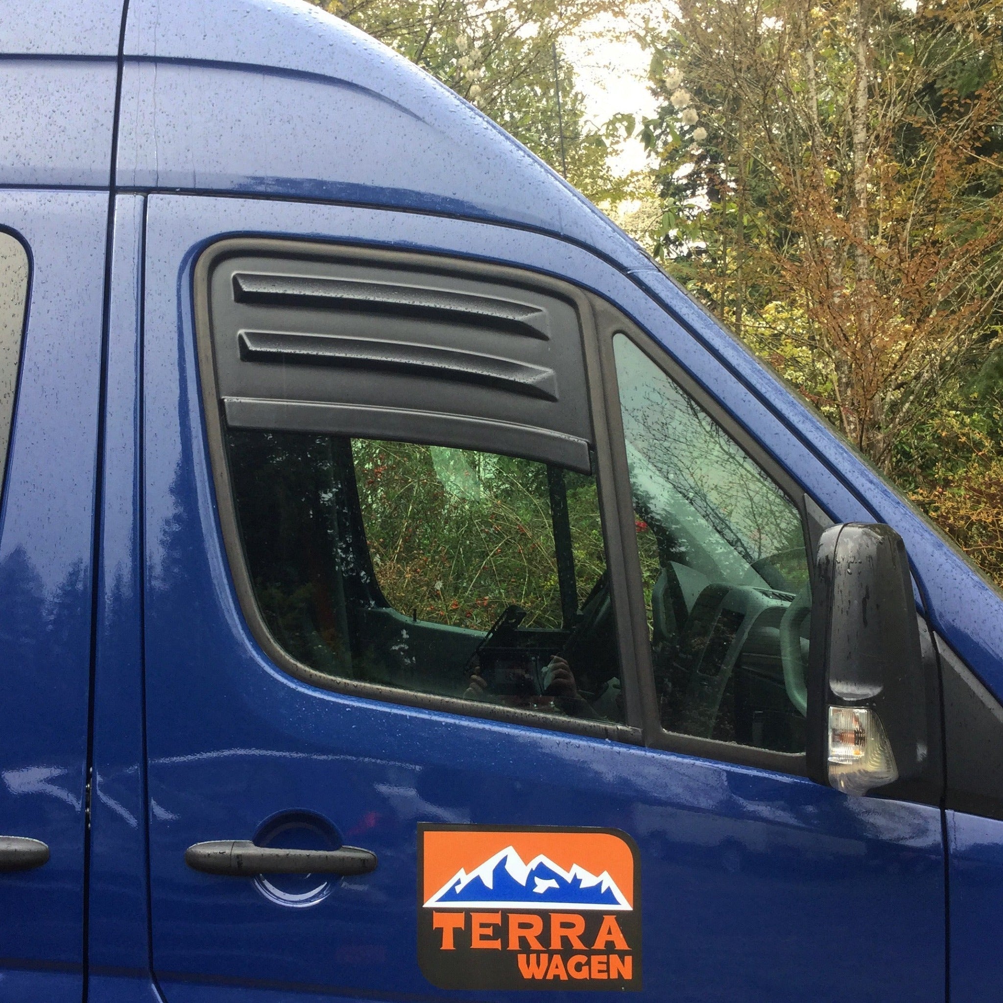 Terrawagen Bug Barrier Window Vent for Sprinter, Transit & ProMaster Vans - Out There Vans, LLC
