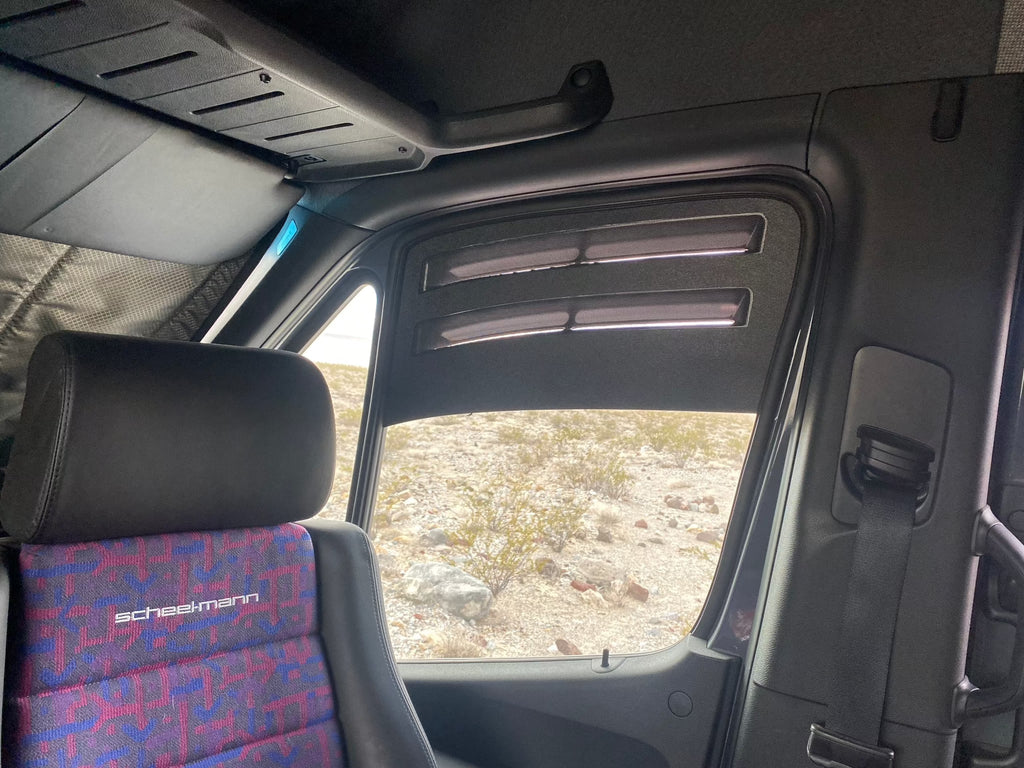 Terrawagen Bug Barrier Window Vent for Sprinter, Transit & ProMaster Vans - Out There Vans, LLC