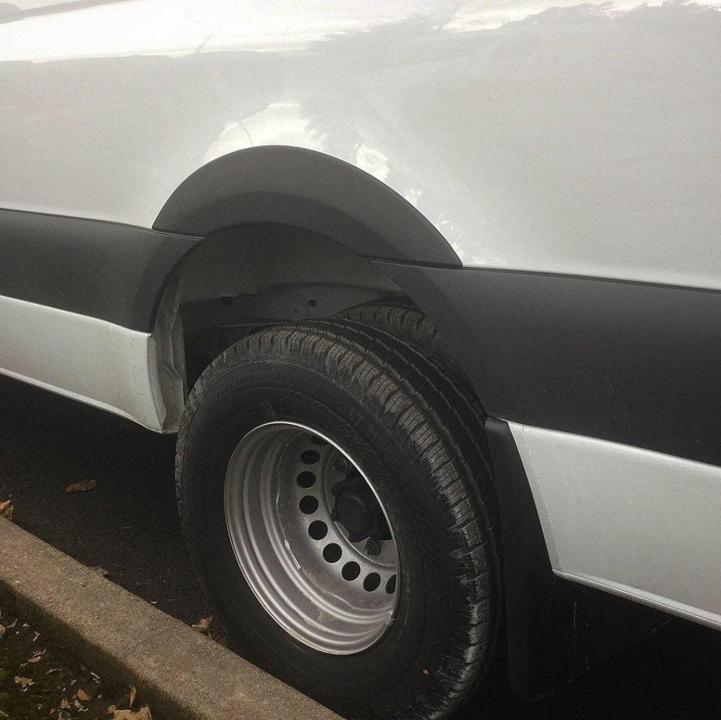 Terrawagen Fender Armor 4 - Piece Kit for 2019+ Sprinter 907 VS30 - Out There Vans, LLC