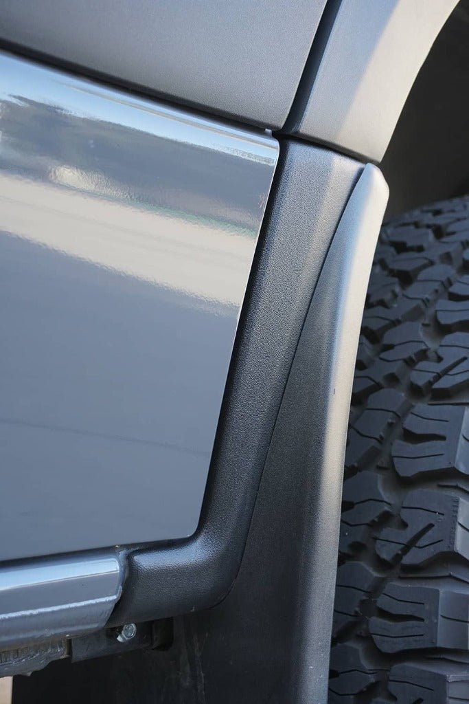 Terrawagen Front Mondo Mudguards – 2 - Inch Clearance Upgrade for 2019+ Sprinter VS30 - Out There Vans, LLC