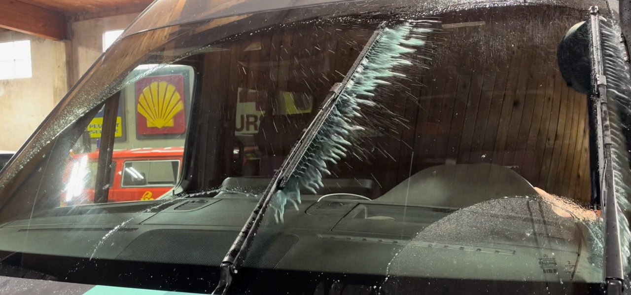 Terrawagen LHD Fluid - Integrated Wiper Blade Pair Sprinter 907 - Out There Vans, LLC