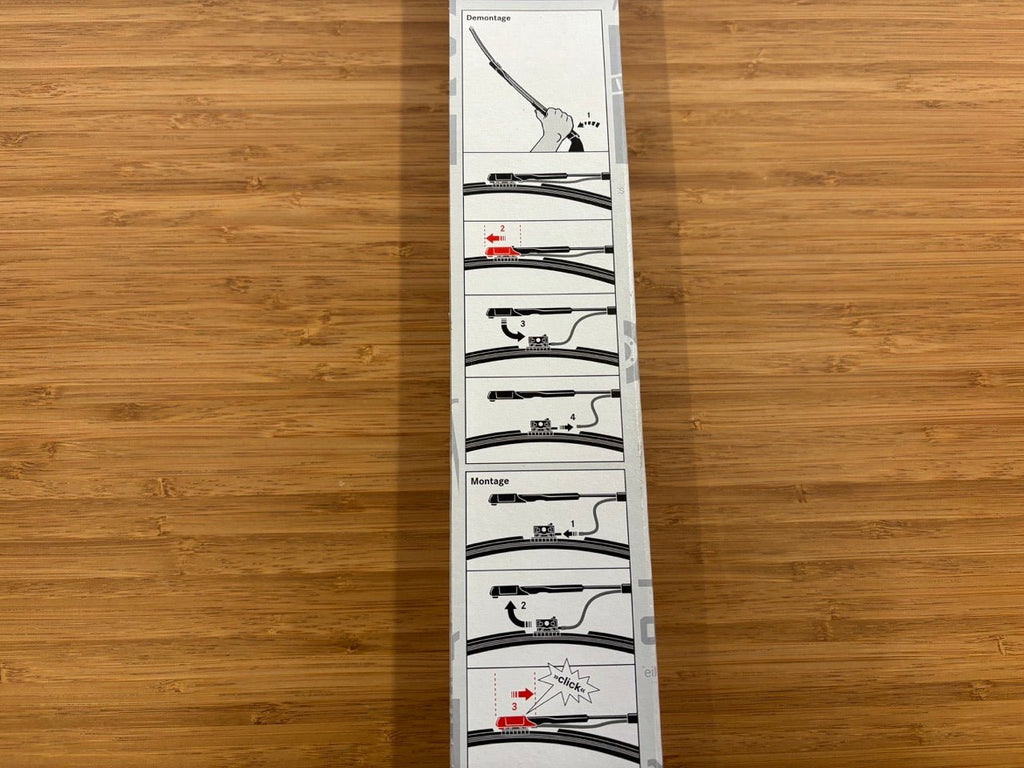 Terrawagen LHD Fluid - Integrated Wiper Blade Pair Sprinter 907 - Out There Vans, LLC
