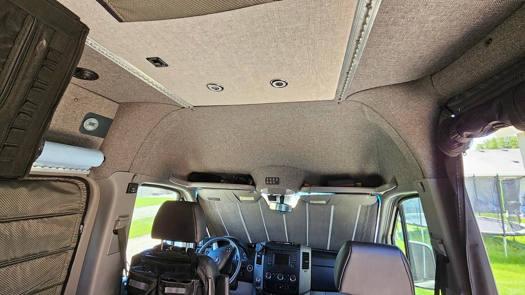 Terrawagen Tidy Trim B - Pilar Void Cover Pair for Sprinter - Out There Vans, LLC