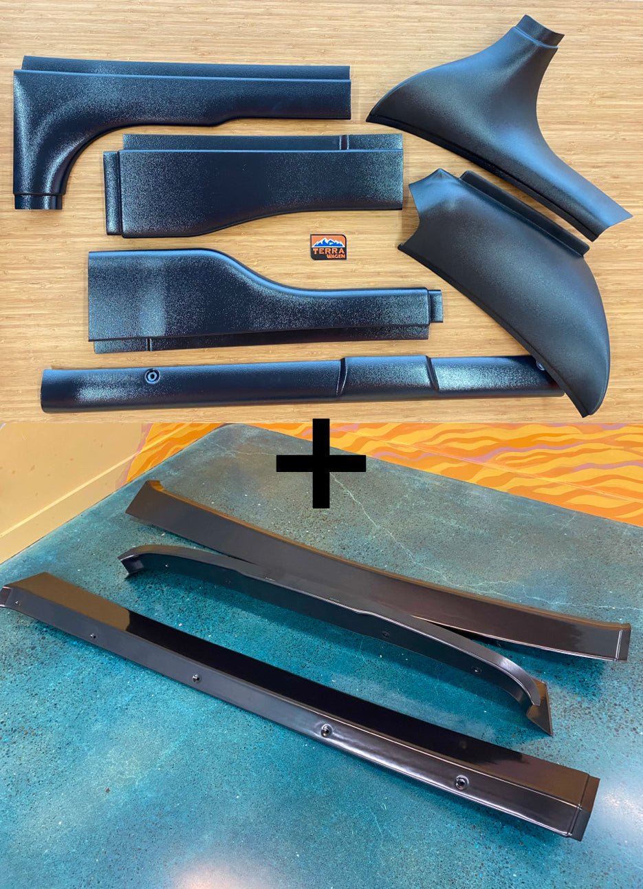 Terrawagen Tidy Trim Bundle for Sprinter Vans | Full Front + Rear Interior Finishing Kit - Out There Vans, LLC