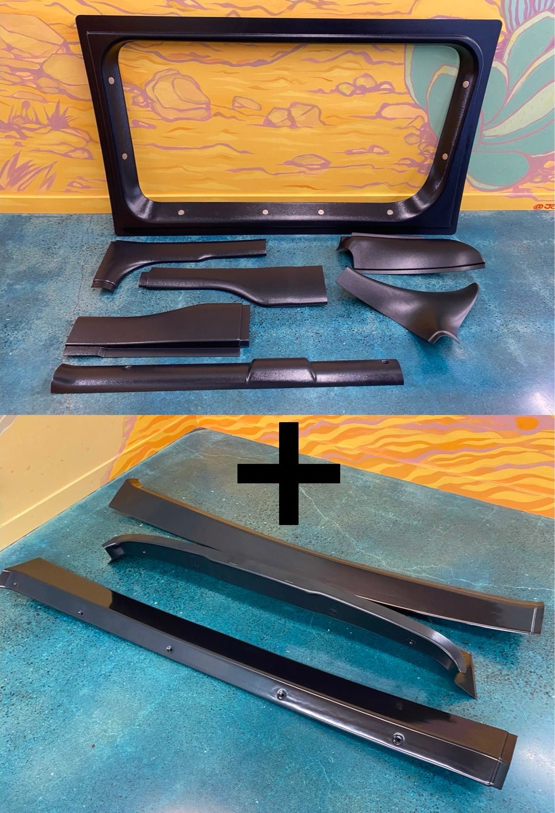 Terrawagen Tidy Trim Bundle for Sprinter Vans | Full Front + Rear Interior Finishing Kit - Out There Vans, LLC