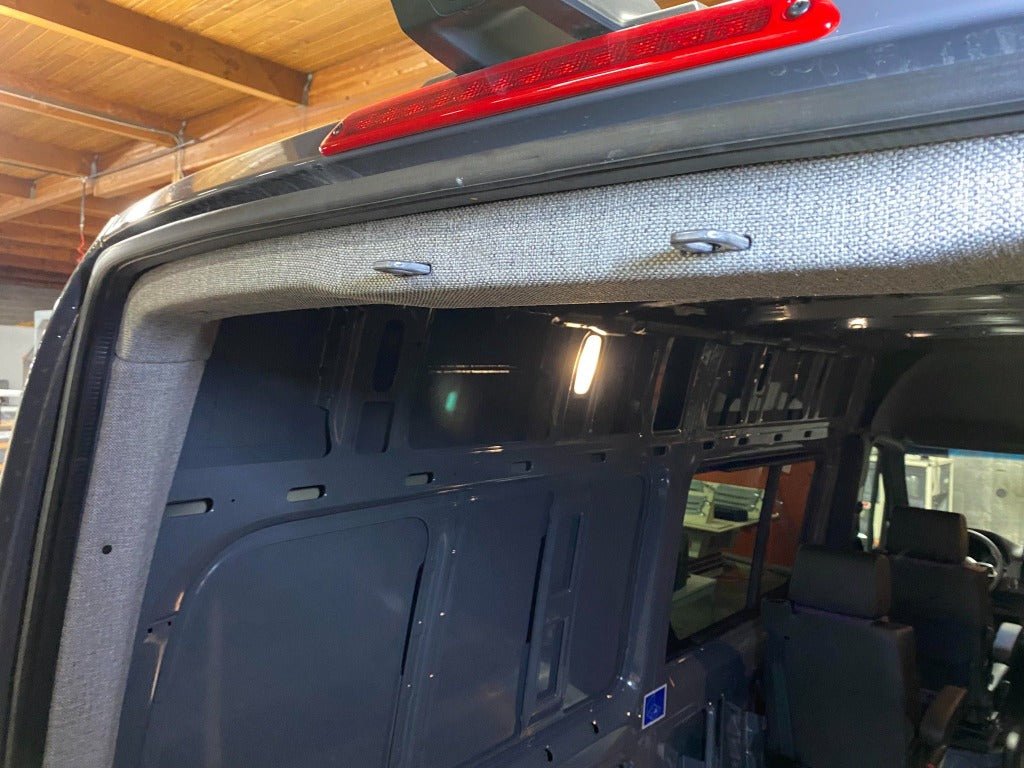 Terrawagen Tidy Trim D - Pillar Rear Door Trim Kit for High Roof Sprinter - Out There Vans, LLC