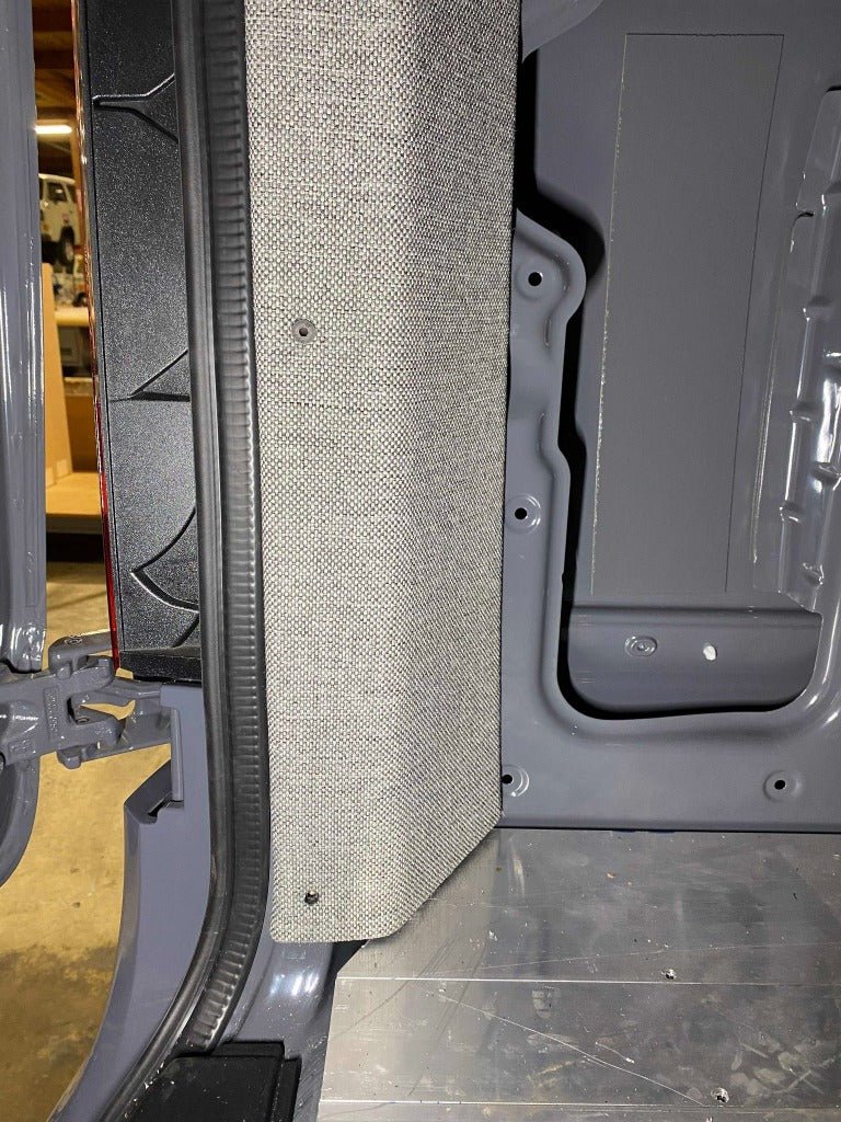 Terrawagen Tidy Trim D - Pillar Rear Door Trim Kit for High Roof Sprinter - Out There Vans, LLC