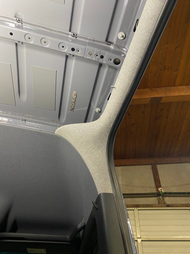 Terrawagen Tidy Trim Front Interior Finishing Kit for Mercedes Sprinter High Roof Vans 906/907 - Out There Vans, LLC