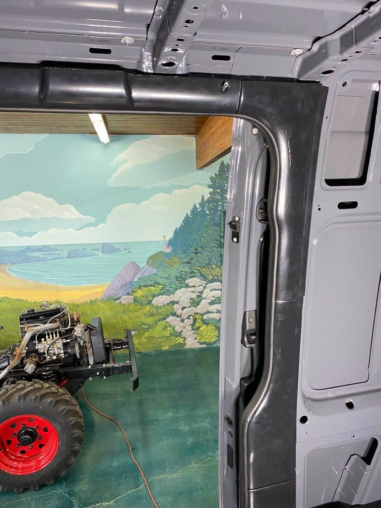 Terrawagen Tidy Trim Front Interior Finishing Kit for Mercedes Sprinter High Roof Vans 906/907 - Out There Vans, LLC