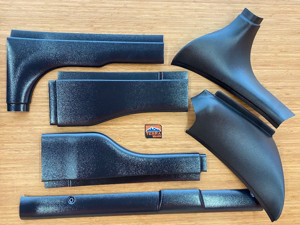 Terrawagen Tidy Trim Front Interior Finishing Kit for Mercedes Sprinter High Roof Vans 906/907 - Out There Vans, LLC