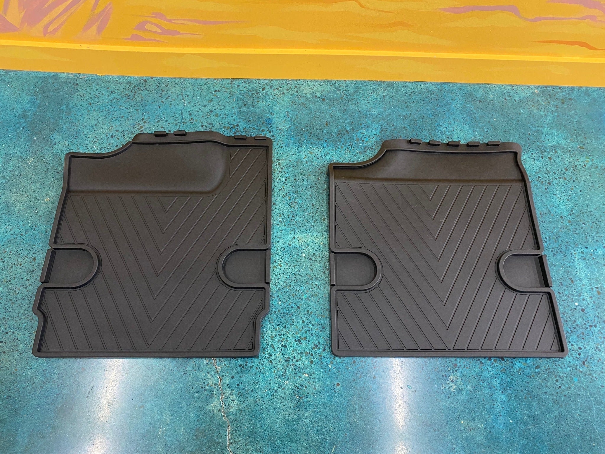 Terrawagen Walk - Thru Floor Mat Insert for Sprinter VS30 (Cargo & Crew) - Out There Vans, LLC