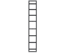 Transit High Roof Side Ladder - Out There Vans, LLC