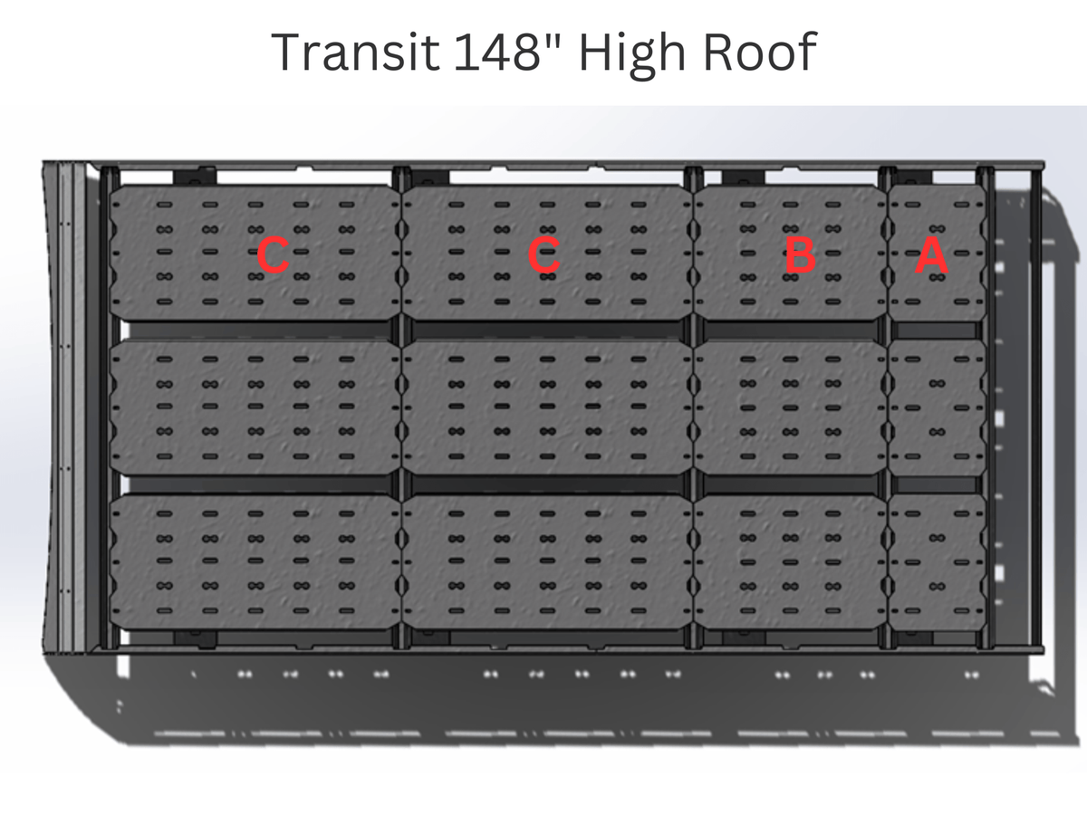 Universal Decking For Racking White Top Adventures Universal Roof Rack Decking Panels – Out There Vans