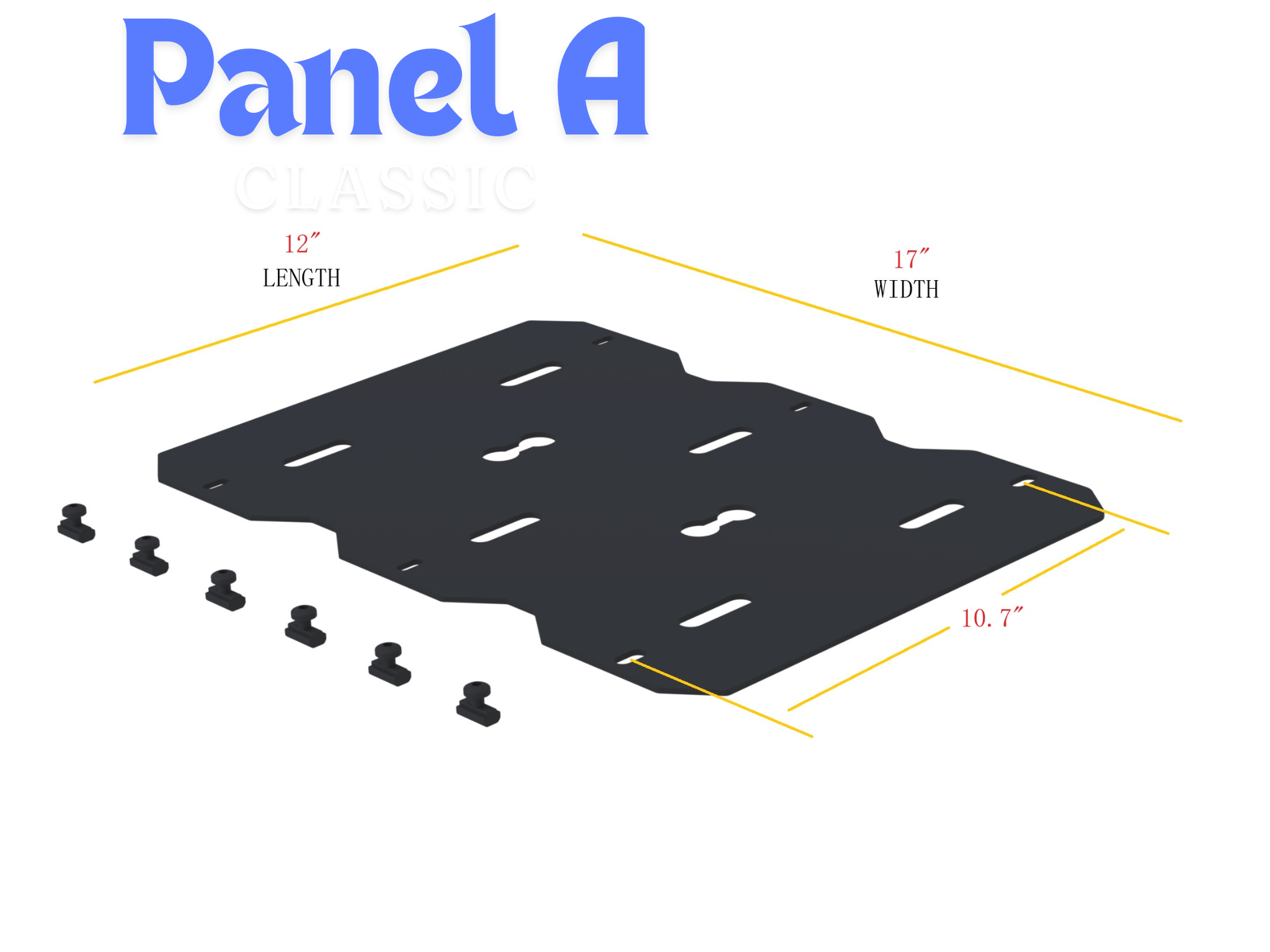 Universal Roof Rack Decking Panels - Out There Vans, LLC