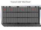 Universal Roof Rack Decking Panels - Out There Vans, LLC
