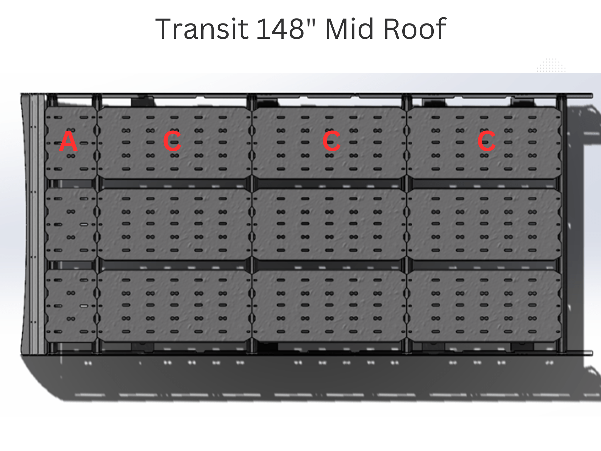 Universal Roof Rack Decking Panels - Out There Vans, LLC