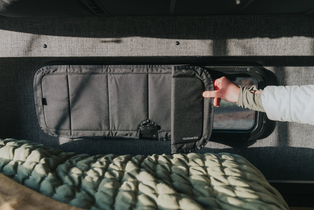 VanEssential Bunk Window Cover - CRL - Out There Vans, LLC
