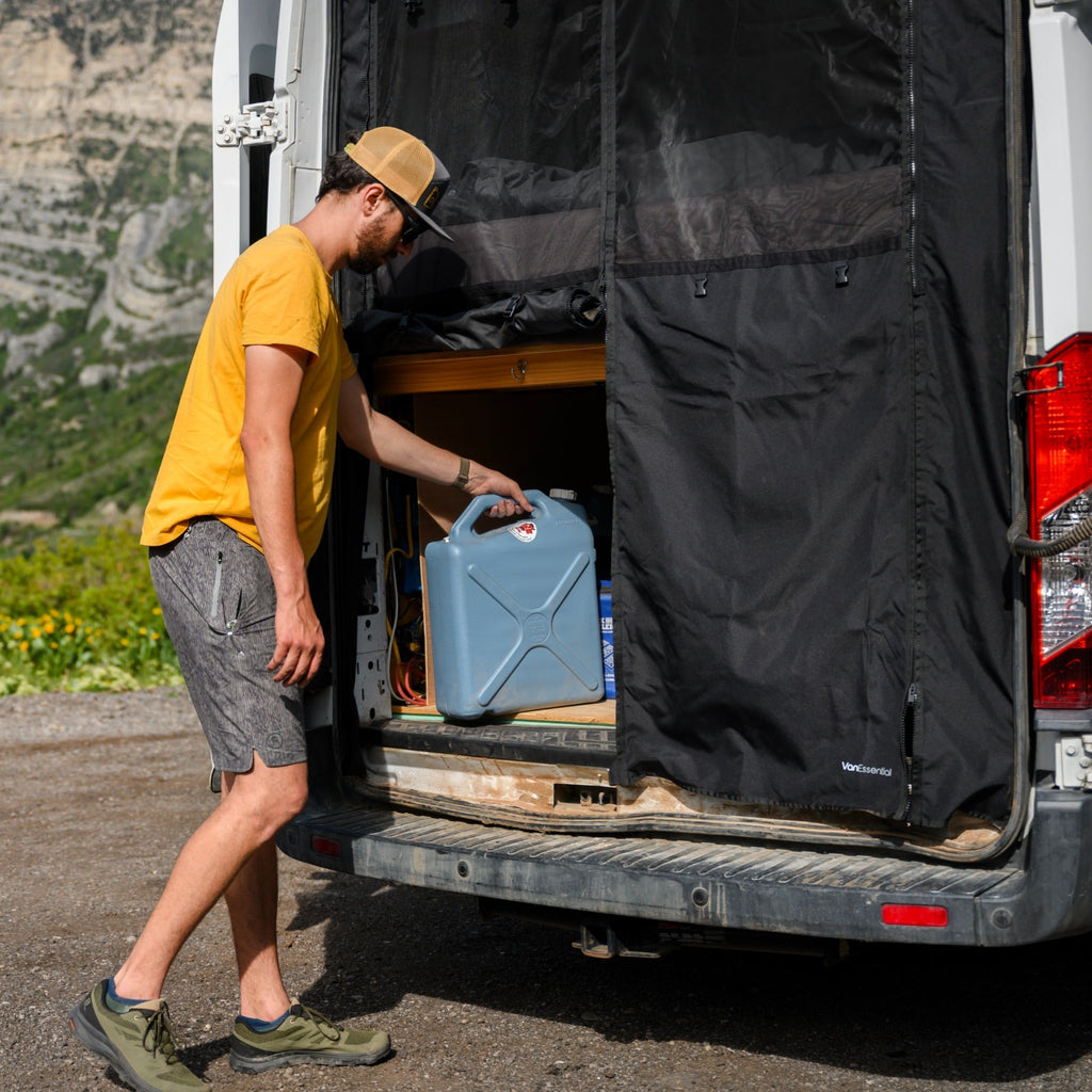 VanEssential Ford Transit Bug Screen - Rear Door - Out There Vans, LLC