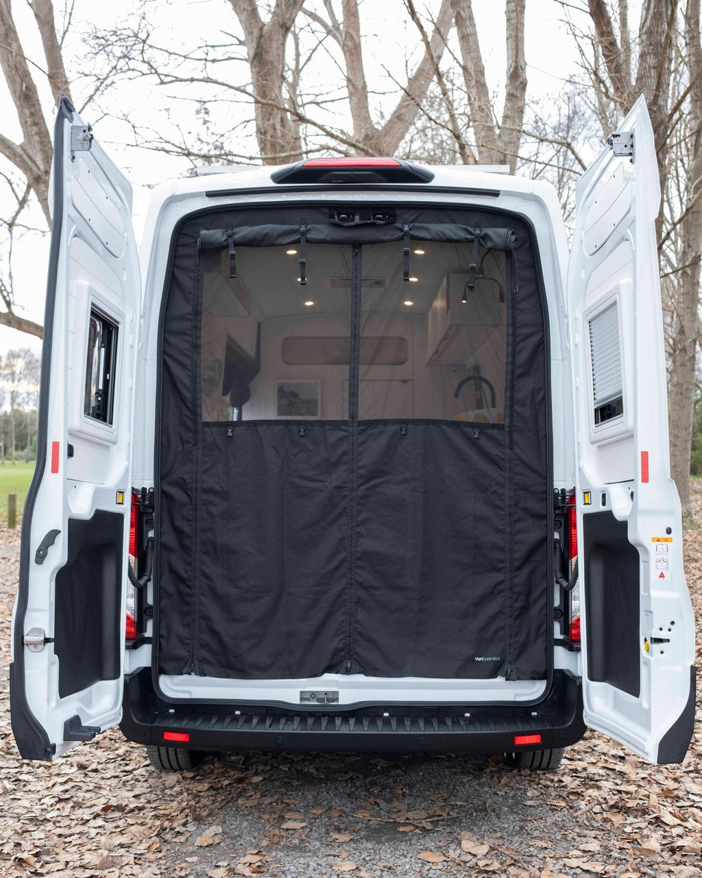 VanEssential Ford Transit Bug Screen - Rear Door - Out There Vans, LLC