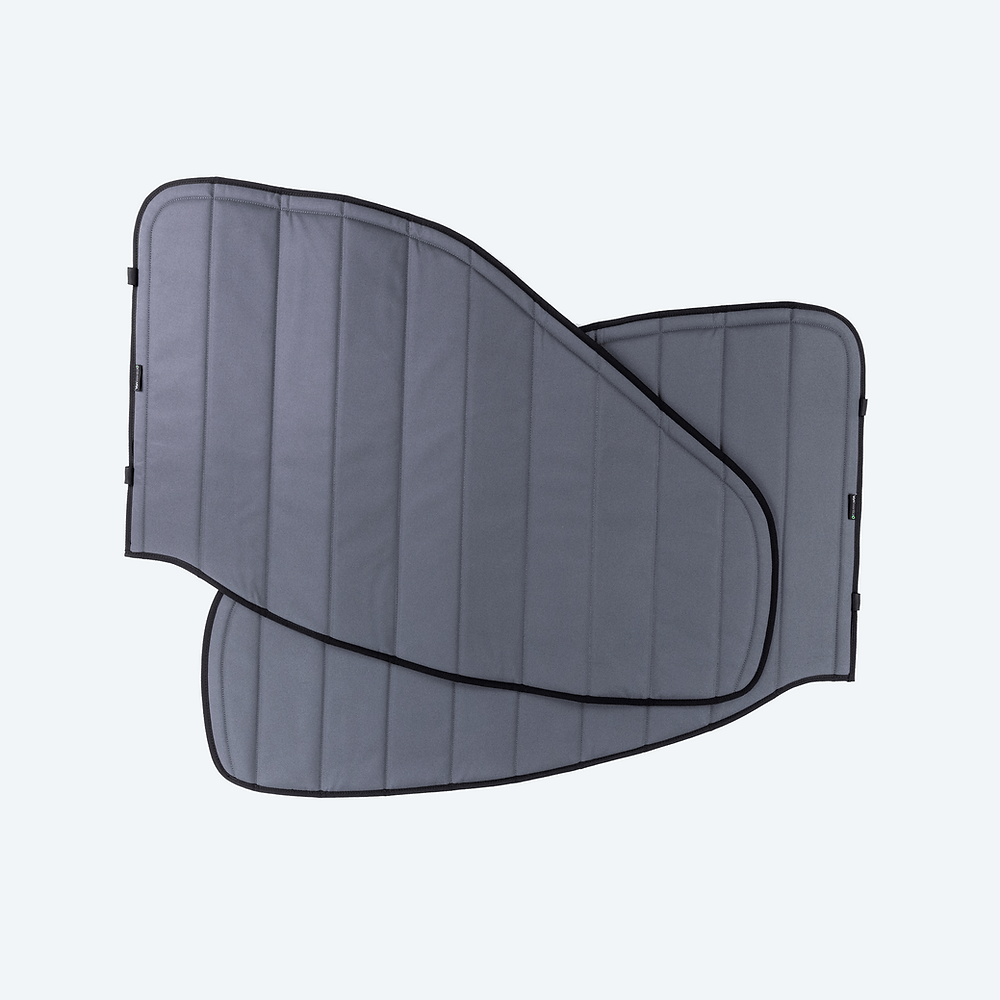 VanEssential Ford Transit Front Door Window Covers (Pair) - Out There Vans, LLC