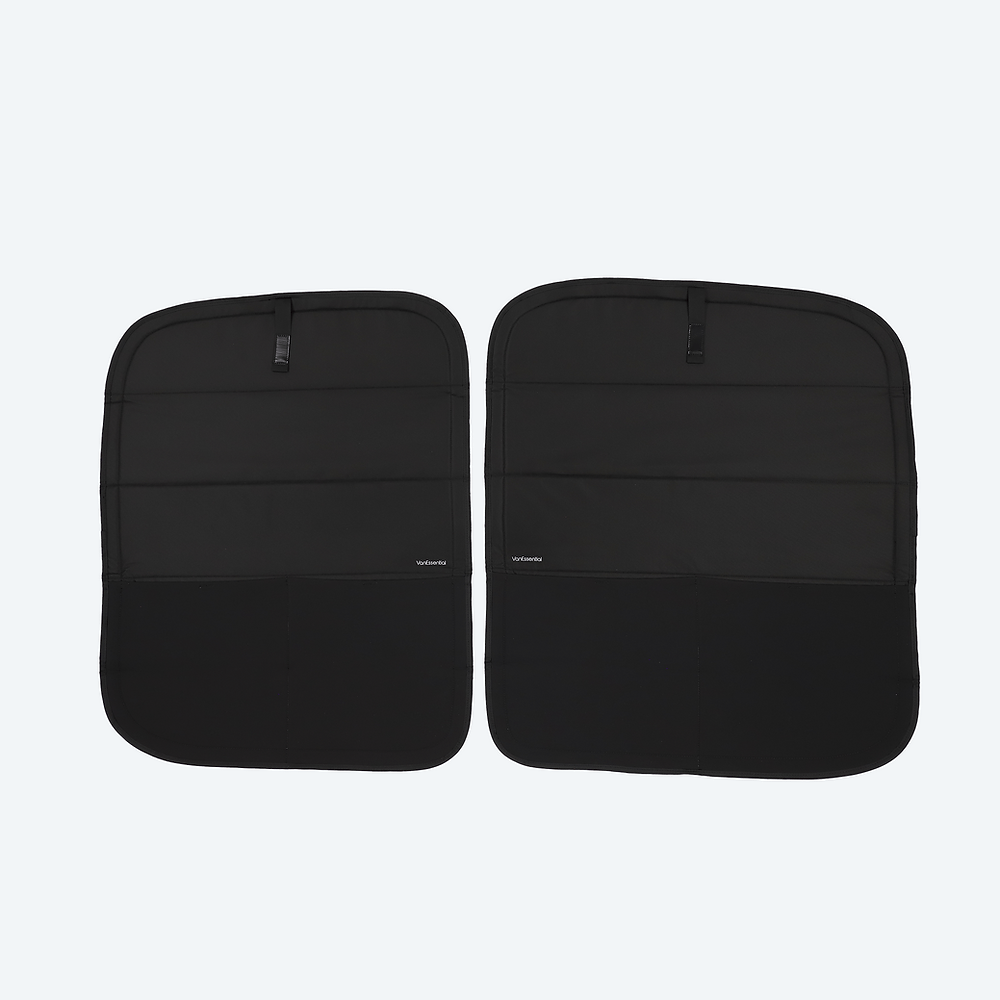 VanEssential Ford Transit Rear Door Window Covers (Pair) - Out There Vans, LLC