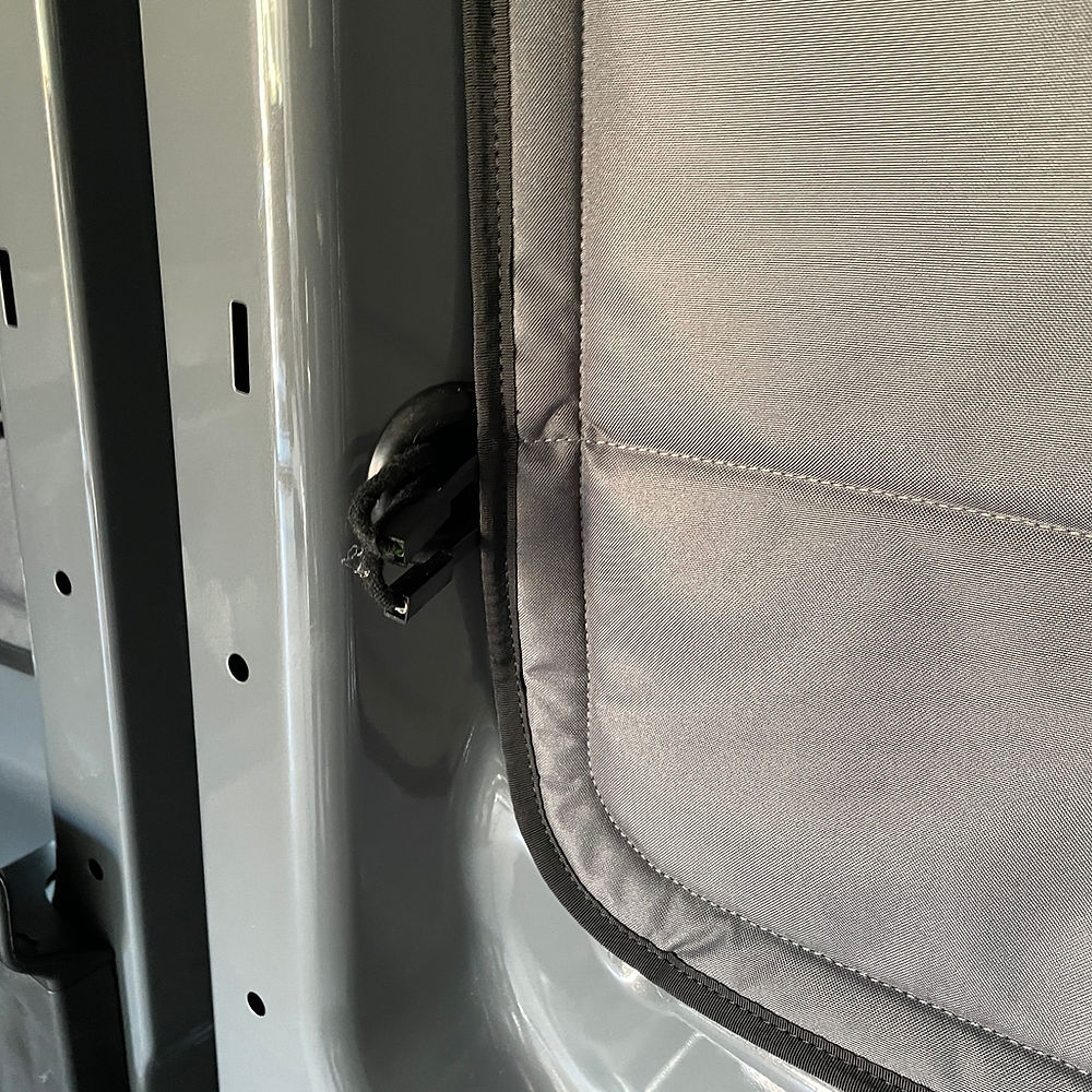 VanEssential Ford Transit Rear Door Window Covers (Pair) - Out There Vans, LLC