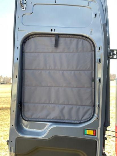 VanEssential Ford Transit Rear Door Window Covers (Pair) - Out There Vans, LLC