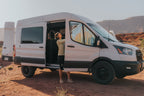 VanEssential Ford Transit Reflective Front Door Window Covers (Pair) - Out There Vans, LLC
