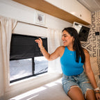 VanEssential Ford Transit Stealth Crew Window Cover - Out There Vans, LLC