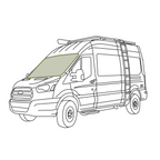 VanEssential Ford Transit Stealth Front Windshield Cover - Out There Vans, LLC