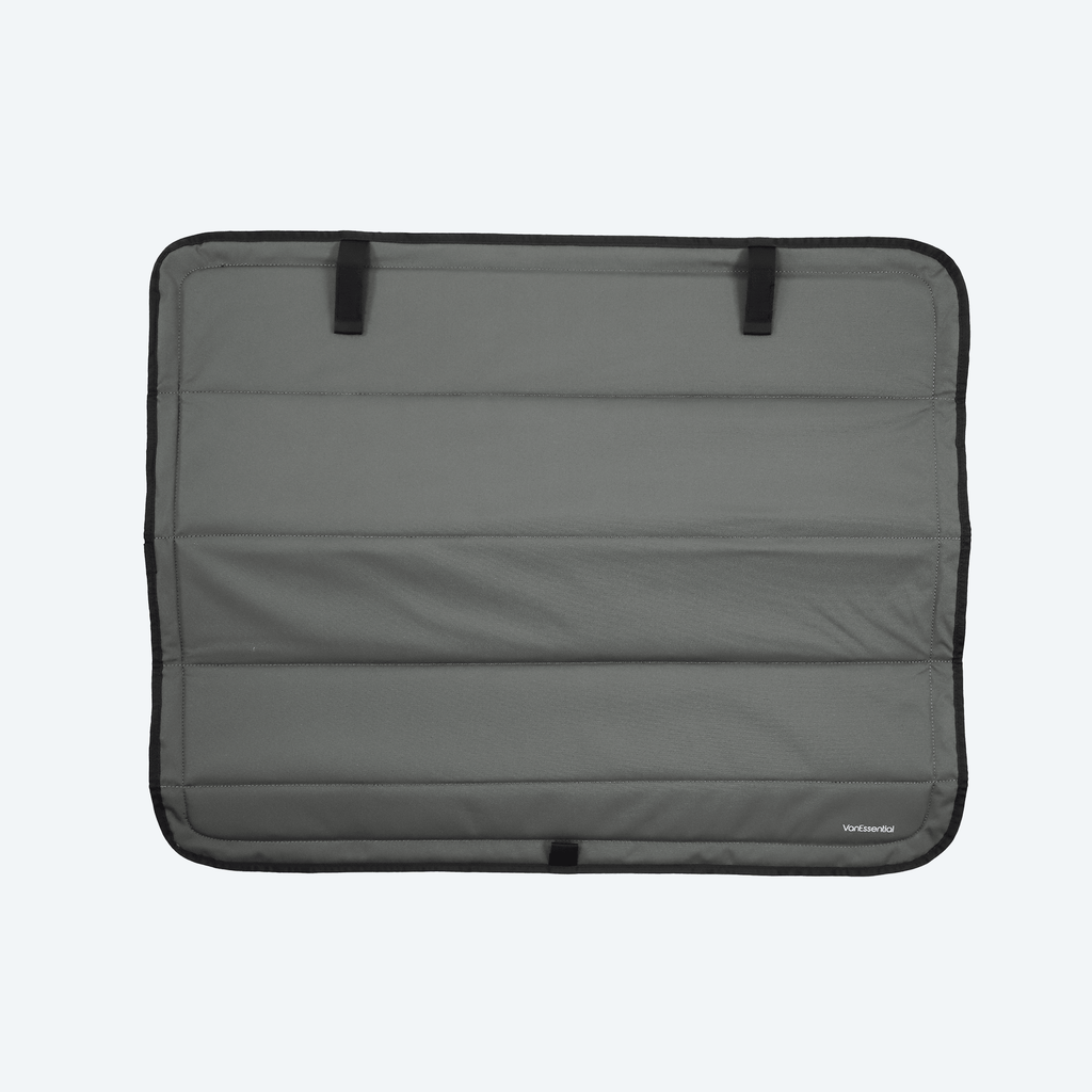 VanEssential Ford Transit Stealth Middle Window Cover (Factory Plastic Trim) - Out There Vans, LLC
